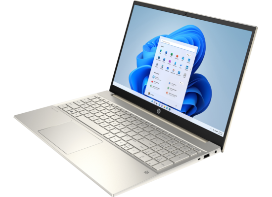 HP Pavilion 15-eg2014ne Intel 12Gen Core i7 10-Cores Aluminium / FHD IPS Display - Gold Laptop